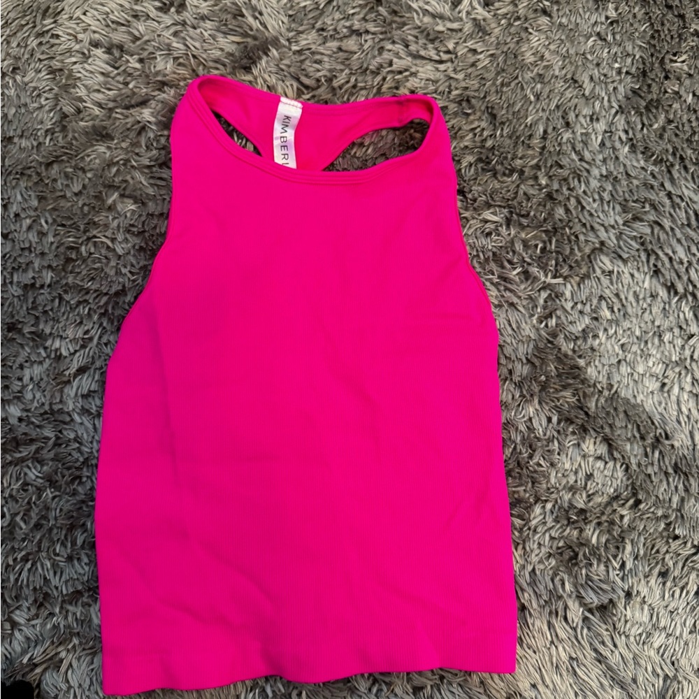 Kimberly Bright Pink Tank Top
